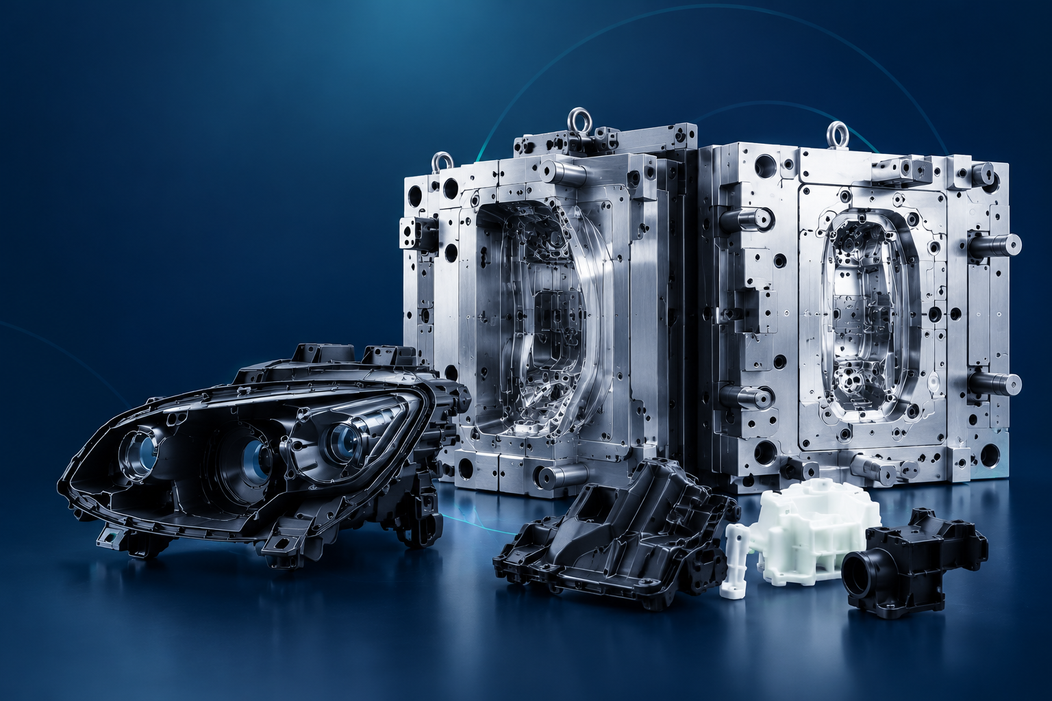 Precision injection molds and custom plastic molded parts